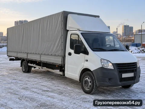 Газель 18 м³ · Тент — перевозчик Артём, Новосибирск