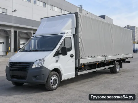 Газель Next Фермер 31 м³ · Тент · 3 т — перевозчик Александр, Новосибирск