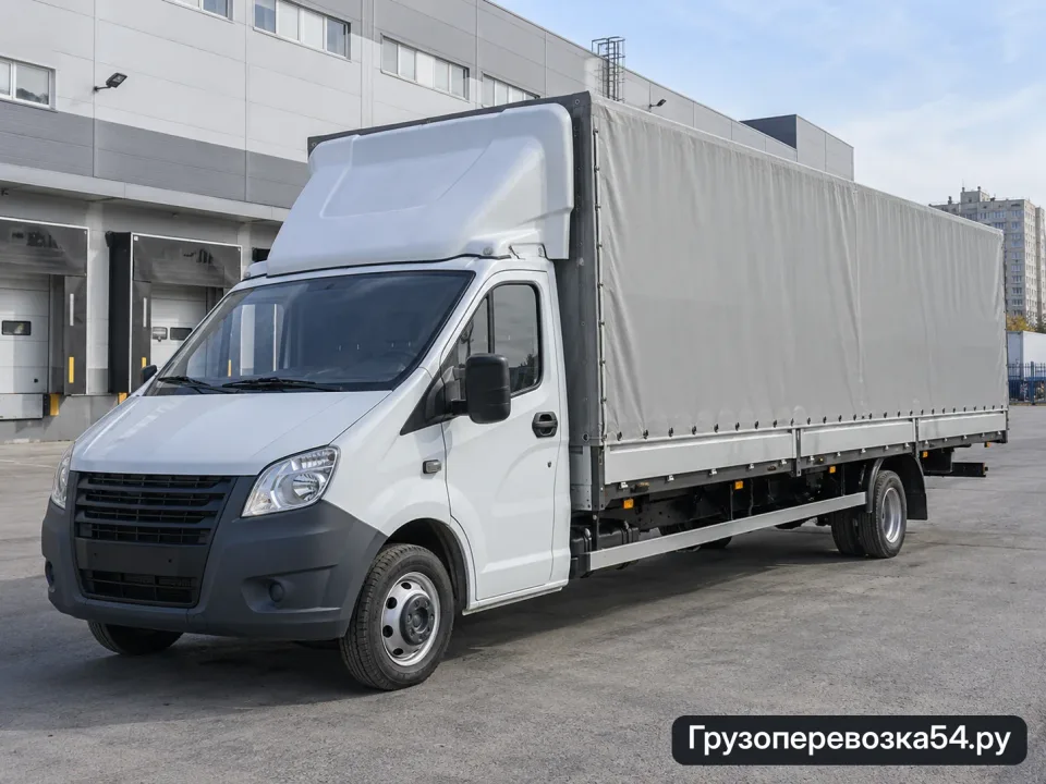 Газель Next Фермер 31 м³ · Тент · 3 т — перевозчик Александр, Новосибирск