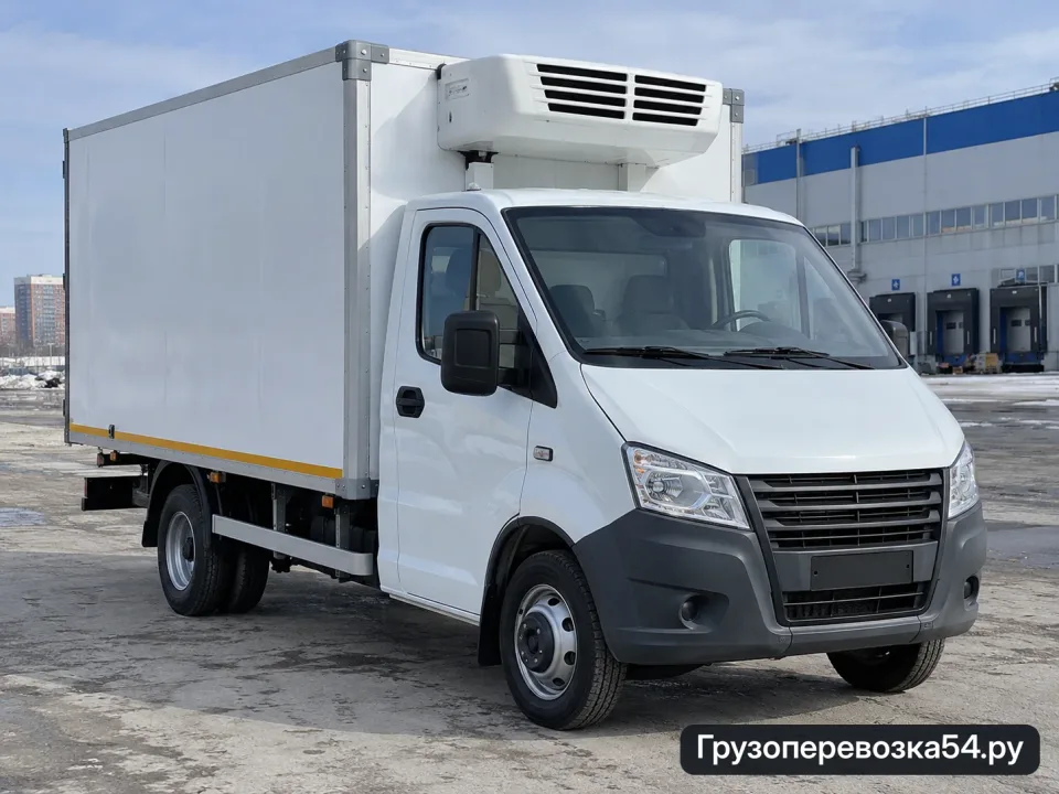 Газель-рефрижератор 10 м³ · Рефрижератор · 1,5 т — перевозчик Антон, Новосибирск
