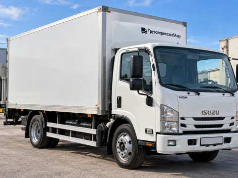 Isuzu 3 т с гидробортом · Термос с гидробортом · 3 т — перевозчик Олег, Новосибирск