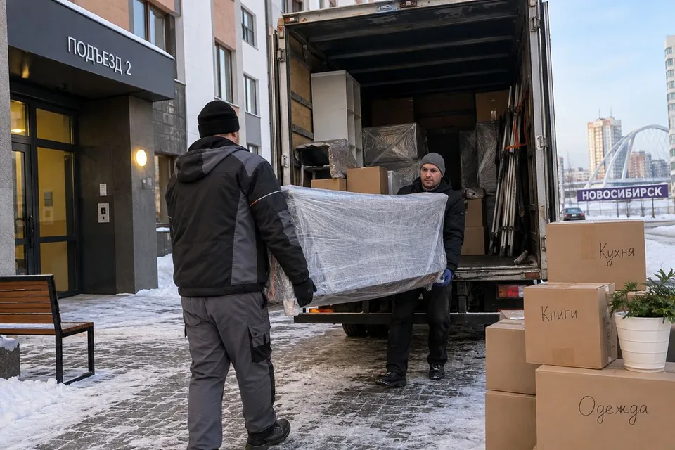 Газель · Будка — перевозчик Перевозки на ГАЗели, переезды, межгород, Новосибирск