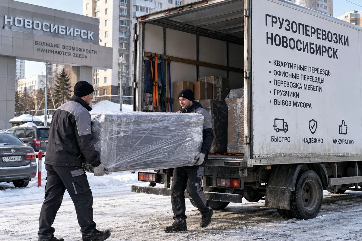 Фото перевозчика Грузоперевозки, Новосибирск/межгород: Грузовик 1,5 т · 1,5 т, Новосибирск