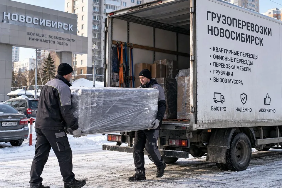 Грузовик 1,5 т · 1,5 т — перевозчик Грузоперевозки, Новосибирск/межгород, Новосибирск
