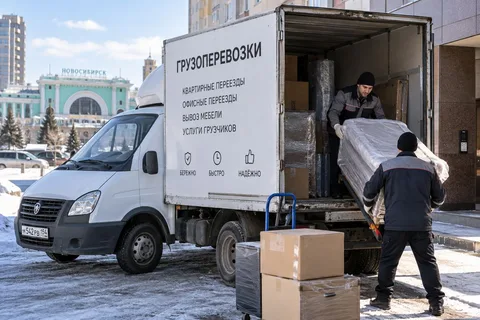 Грузовой автомобиль — перевозчик Грузоперевозки по Новосибирску и области, Новосибирск