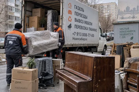 Газель · Будка — перевозчик ГАЗель переезд утилизация мебели, Новосибирск
